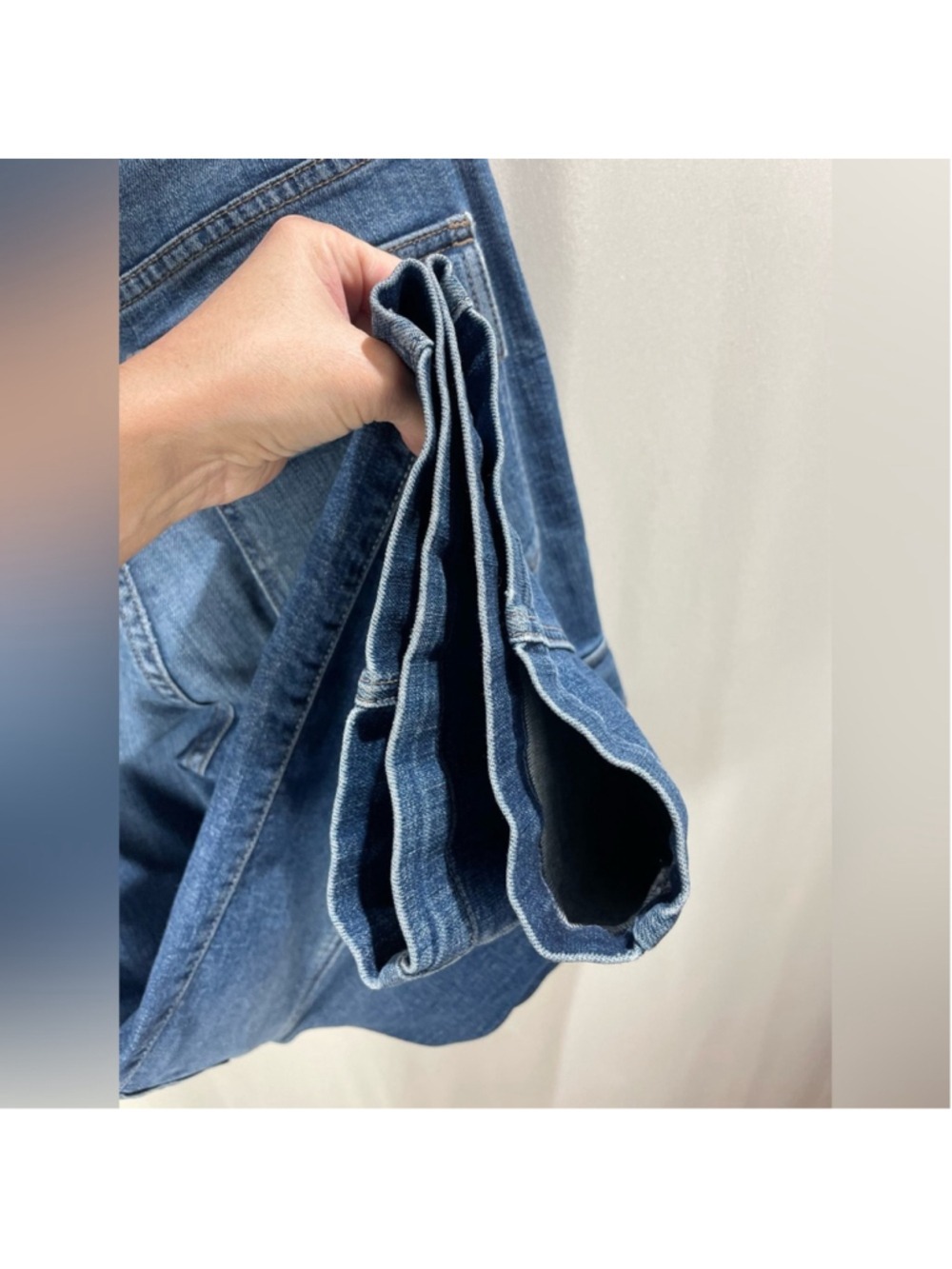 Mother The Rambler High Rise Cargo Straight Ankle Jeans Size 26 - Picture 5 of 8